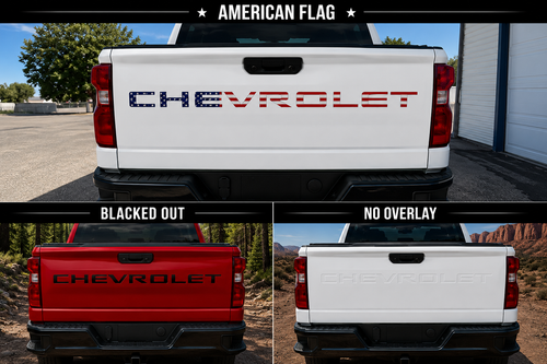 Premium 3D Letter Inserts for 2019-2026 Silverado
