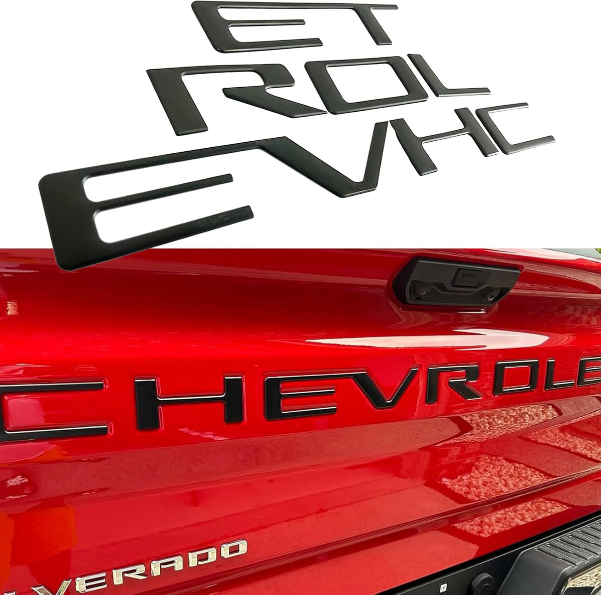 Premium 3D Letter Inserts for 2019-2026 Silverado