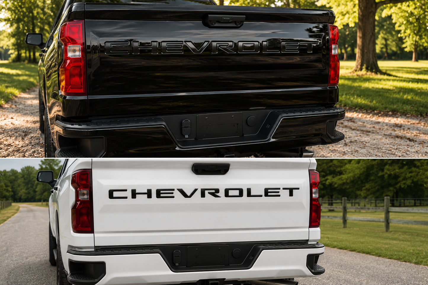 Premium 3D Letter Inserts for 2019-2026 Silverado