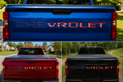 Premium 3D Letter Inserts for 2019-2026 Silverado
