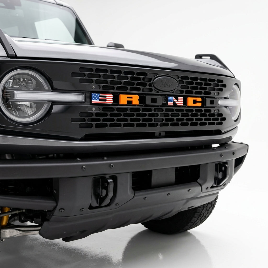 Chevy Silverado Tailgate Letters - Carbon Fiber Texture